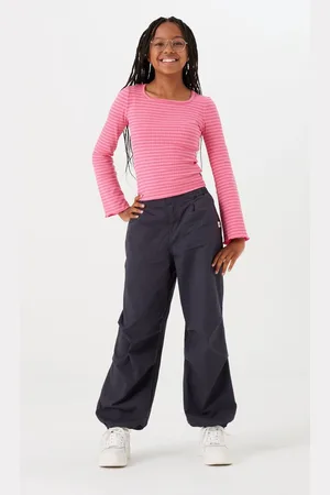 Garcia M42527 Meisjes Loose Fit Broek Blauw