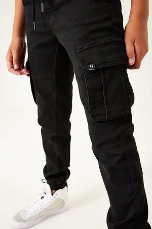 Garcia Z3029 Jongens Regular Fit Broek Zwart
