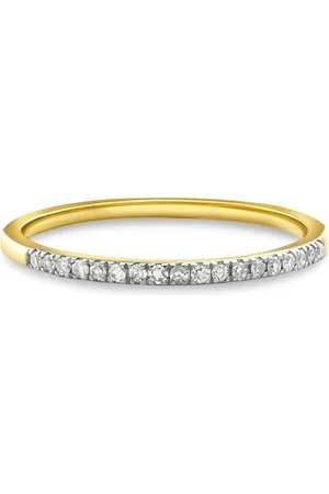Miore Gouden Ring met Diamanten Dames 14 karaat Goud - Trouwring