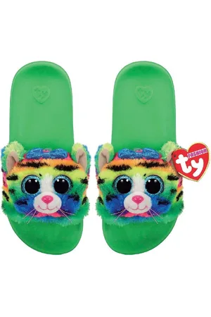 TY Fashion Slipper Tigerly Cat 32-34
