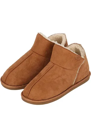 Apollo Dames Pantoffels Suede Sloffen