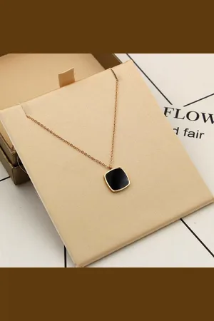 Fashion Jewelry |Dames Ketting|Valentijns cadeau| gift|verrassing|vierkant