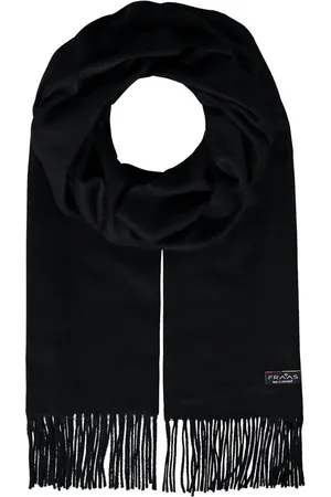 Fraas Sjaal Pure Polyacrylic Scarf Zwart
