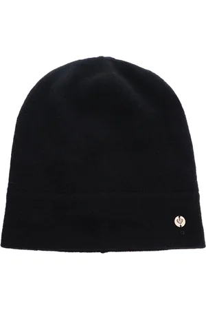 Fraas Dop Pure Cashmere Knit Hat Zwart