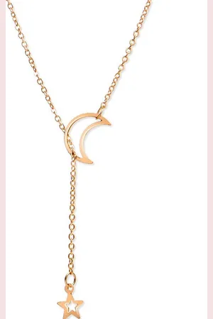 Fashion Jewelry |Dames Ketting|Valentijns cadeau| gift|verrassing|Maan|Ster