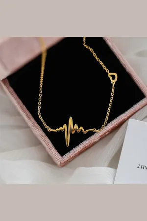 Fashion Jewelry |Dames Ketting|Valentijns cadeau| gift|verrassing|hartslag
