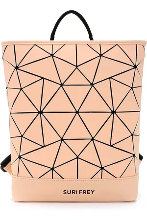 Suri Frey Rugzak met laptopvak Suri Sports Jessy-Lu City Backpack Abrikoos