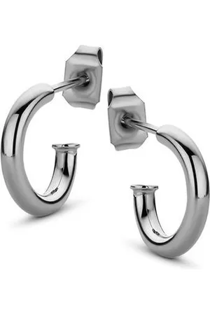 CO88 Elemental 8CE 70051 Stalen Oorringen - Rond 12 mm