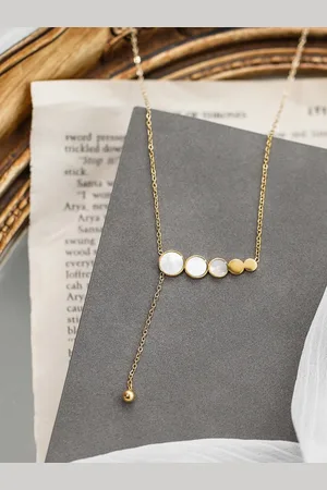 Fashion Jewelry |Dames Ketting|Valentijns cadeau| gift|verrassing|Rond|edelstenen