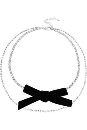 Fashion Jewelry |Choker|Strikketting met zirkonia|Valentijns cadeau| giften|verrassing
