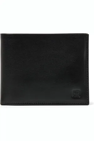 dR Amsterdam Heren Billfold | Leren portemonnee voor heren | Billfold met 2 briefgeldvakken en ruimte voor 10 betaalpassen | Muntgeld veilig afsluiten met drukknop | RFID-bescherming | Ideaal cadeau voor mannen Canyon - 2511 Black