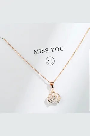Fashion Jewelry |Dames Ketting|Valentijns cadeau| gift|verrassing|kroon