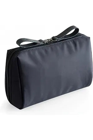 Ainy Make Up Tasje zwart - compacte organizer 15x11x6cm voor cosmetica en skincare - waterbestendig - toilettas dames voor make-up, sieraden en meer. De luxe beautycase voor bureau tafel of onderweg | Moederdag cadeau