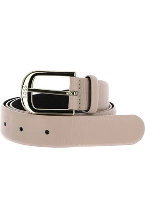 HUGO BOSS Leren Riem Anna Leather Belt W70 Roze