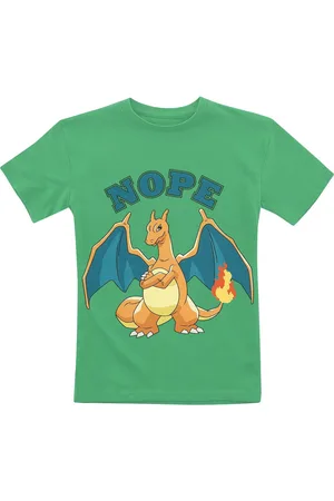 Pokemon Kids - Glurak - Nope T-shirt 140 Jongens & meisjes