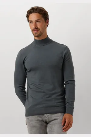 Pure Path Regular Fit Knitwear Mockneck801 Truien & Vesten Heren - Sweater - Hoodie - Vest-