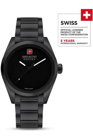 Swiss Military Hanowa SMWGG0003530 - Polshorloge - Heren - Kwarts - Dark Matter