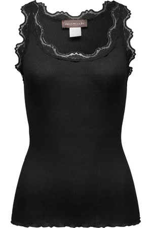 Rosemunde Silk Top W/ Lace Dames - Topjes -