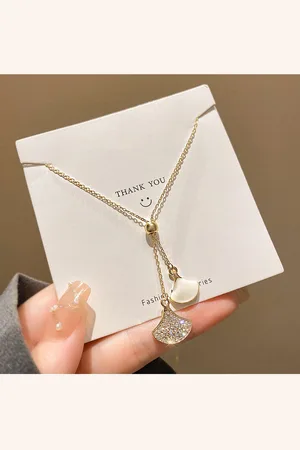 Fashion Jewelry |Dames Ketting|Valentijns cadeau| gift|verrassing|Schelp|Parel