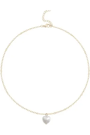 Fashion Jewelry |Dames Ketting|Valentijns cadeau| gift|verrassing|Hartje|Parel