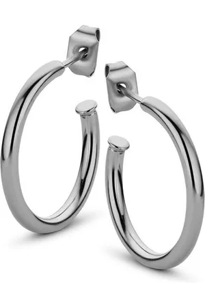 CO88 Elemental 8CE 70053 Stalen Oorringen - Rond 20 mm
