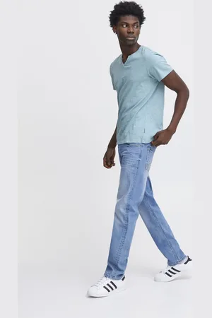 Blend He BHAshton split neck tee Heren T-shirt