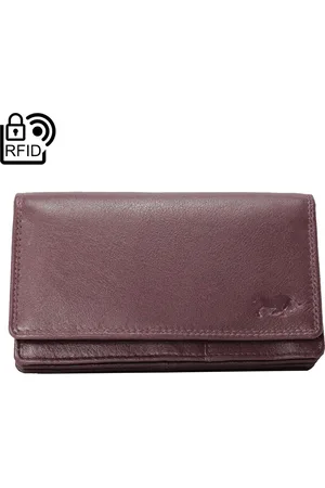 ARRIGO BELLO Dames Portemonnee Leer RFID ( Anti-Skim) - Ideale Dames Portemonnee