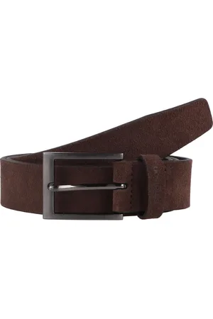 Strellson Riem Leer - Jongens - 110 cm - dark brown