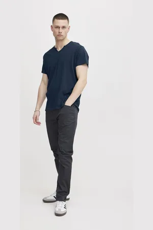 Blend He BHAshton split neck tee Heren T-shirt