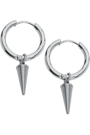 etNox Spike Hoop oorbellen Oorbel Roestvrij staal - Punk, Rock wear