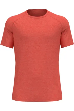 Odlo Crew Neck SS X Lp P Hardloop Shirt Heren Cay Fire M