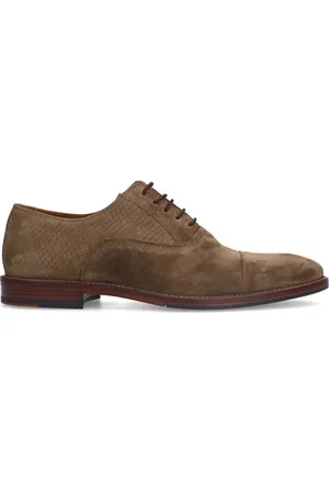 Manfield Heren - suède veterschoenen