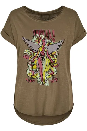 Nirvana Angel Flowers T-shirt XL Katoen - Band merch, Bands