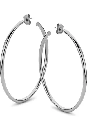 CO88 Elemental 8CE 70056 Stalen Oorringen - Rond 45 mm