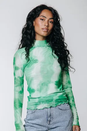 Colourful rebel Neyo Tie Dye Mesh Top