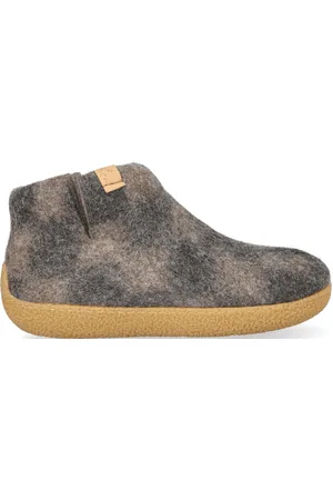 Tofvel Rabara Maha Wolvilt Pantoffels Black/Diamond