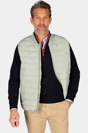 NZA NZA - Gewatteerde lichtgroene bodywarmer