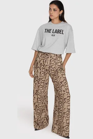 Alix the label 2412114972 snake twill pants