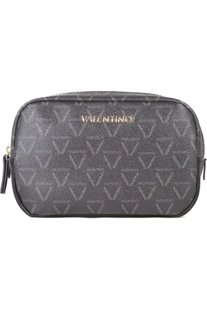 VALENTINO Toilettas Lady Re Soft Cosmetic Case Zwart