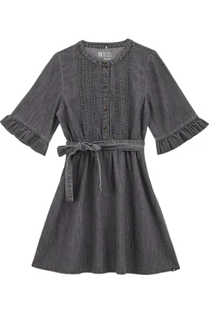 WE Fashion Meisjes denim jurk