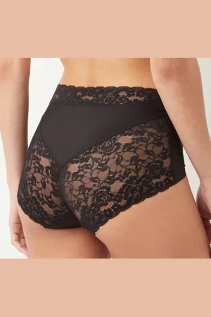 Ten Cate 31758 secrets kanten Highwaist/ taille slip - Kanten dames onderbroek - Naadloos invisible ondergoed - XXL