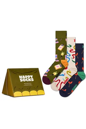 Happy Socks 3-Pack Happy Camper Socks Gift Set mt 41-46