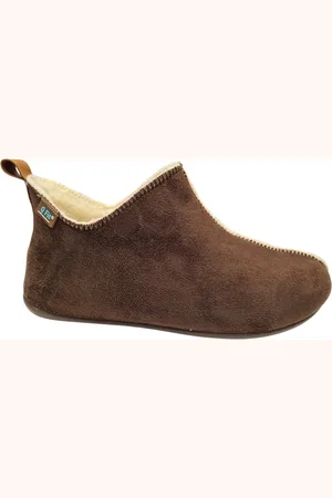 Q-Fit Madrid Suede Mocca Dames Pantoffels - Mokka - 44