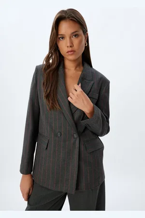 Koton Extra groot Dubbele rij knopen Blazer