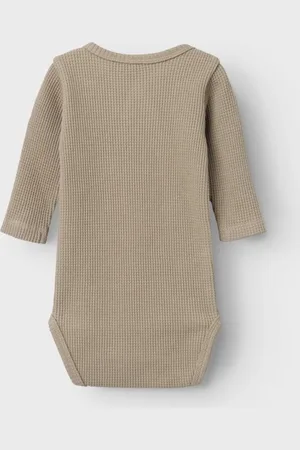 NAME IT Romper Overslag Waffe Pure Cashmere 56