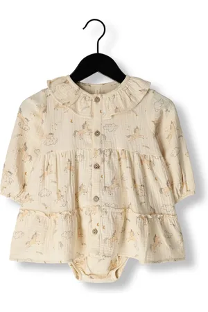 Quincy Mae Ruffle Collar Button Dress Jurken Unisex - Kleedje - Rok - Jurk -