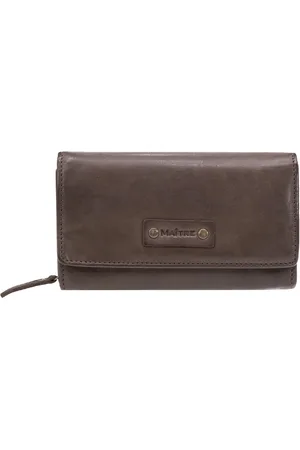 Maître Maître Steinbach Dilara Portemonnee RFID-bescherming Leer 16 cm
