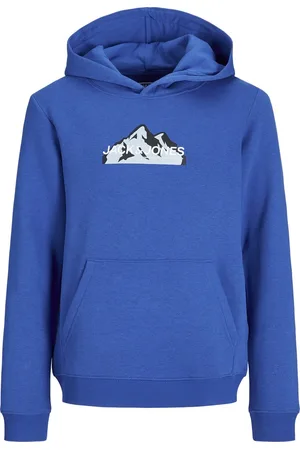 JACK & JONES JCOMOUNTAIN LOGO SWEAT HOOD SN MNI Jongens Trui