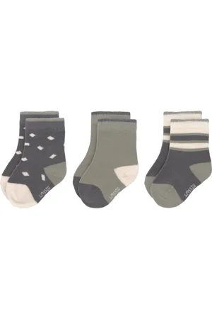 LÄSSIG Babysokken olijf set van 3