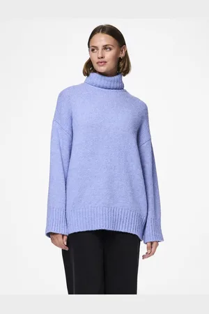 Pieces® PCNANCY LS LOOSE ROLL NECK KNIT NOOS BC - Dames - Gebreide truien